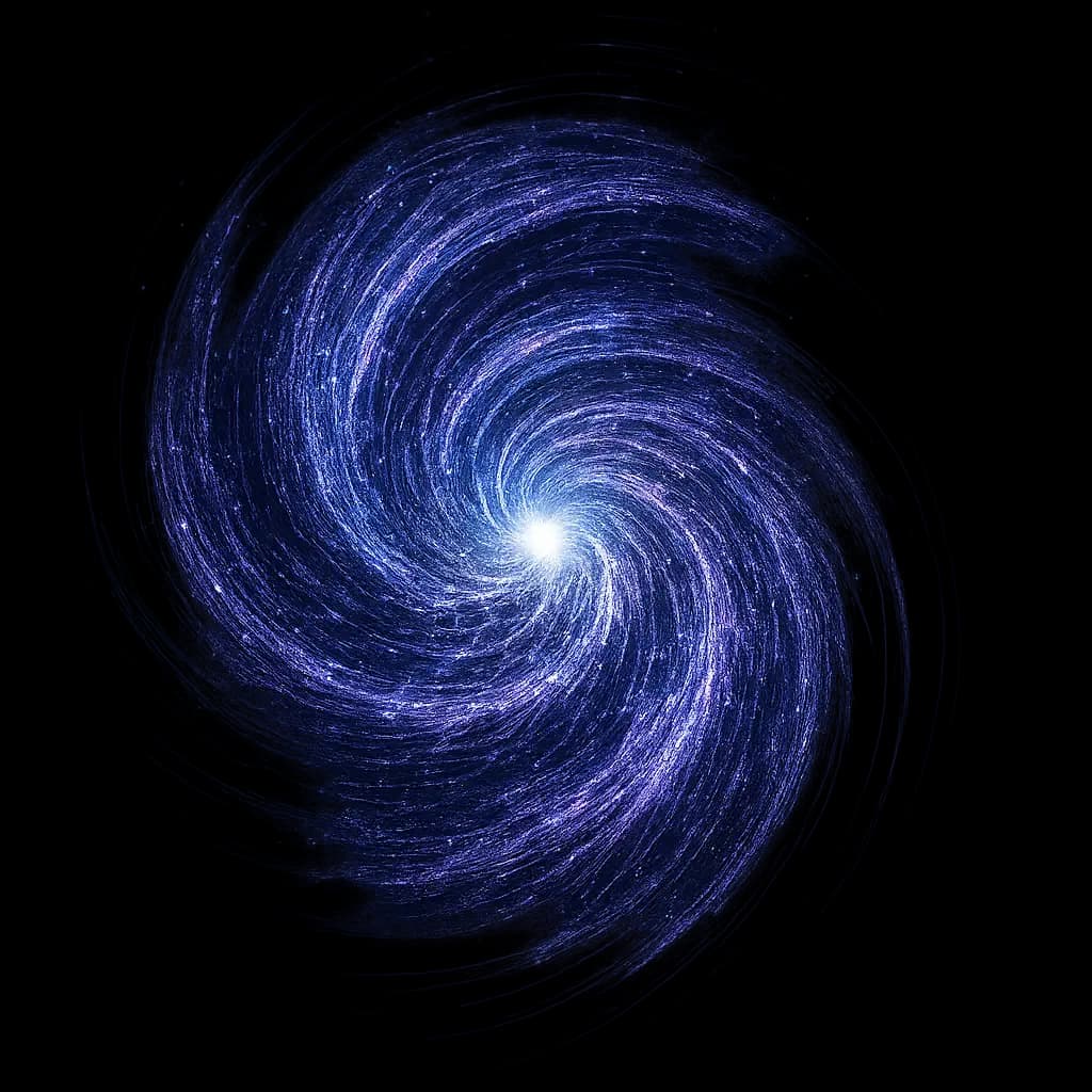 Quantum Encoding Cosmic Spiral